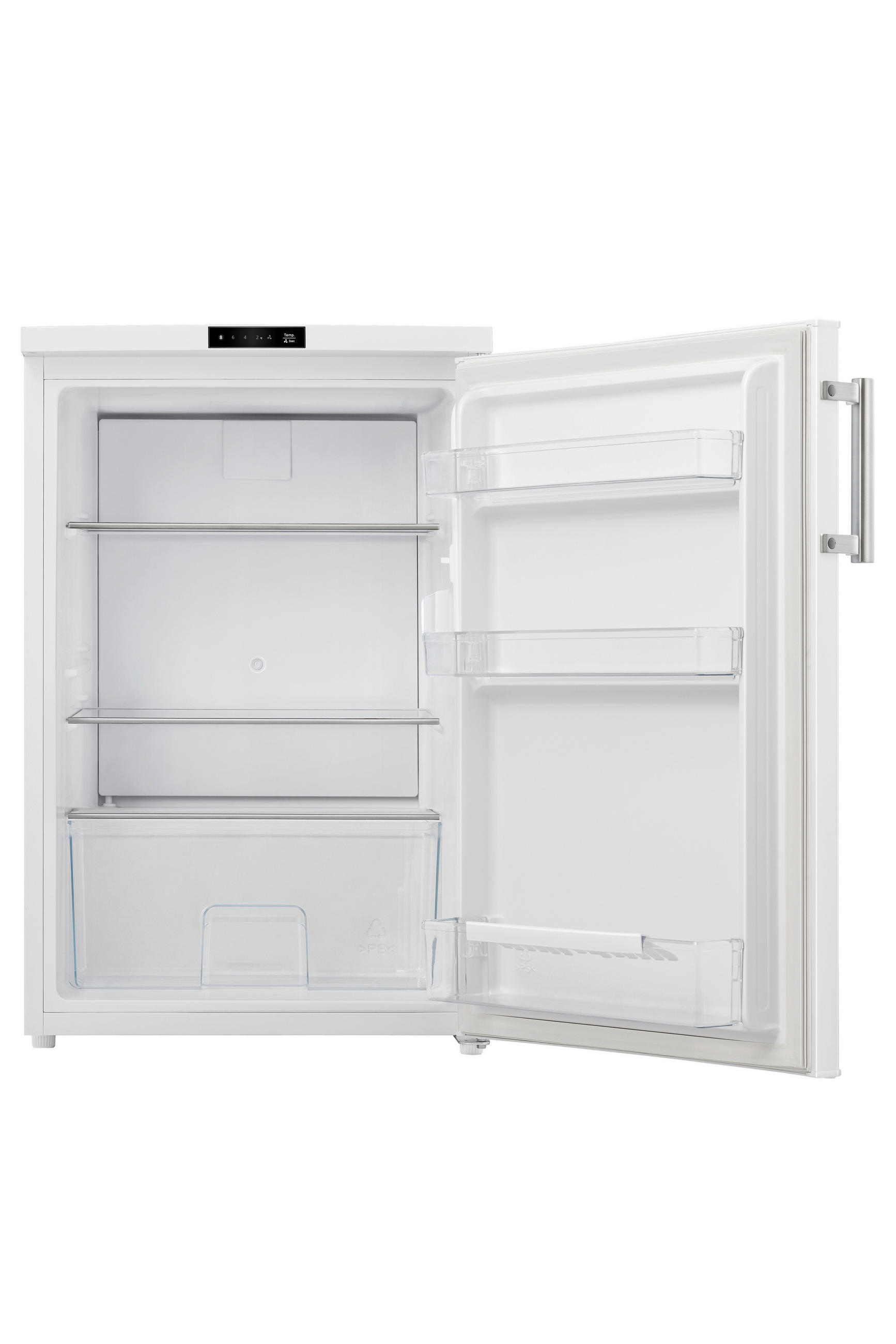 KÜHLSCHRANK 56/84,5/57,5 cm NABO KT 1487  - Weiß, Basics, Glas/Kunststoff (56/84,5/57,5cm) - Nabo