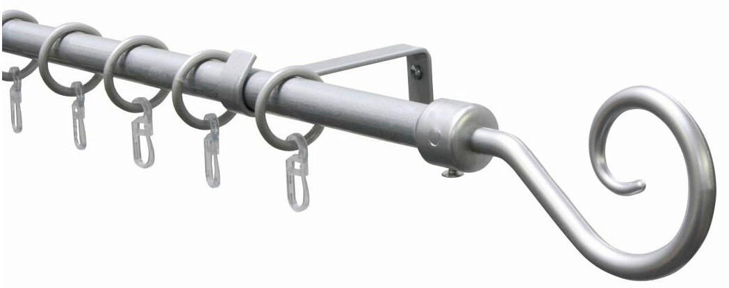 KARNISA   130-240 cm  srebrne barve  - srebrne barve, Basics, kovina (130-240cm) - Gardinia