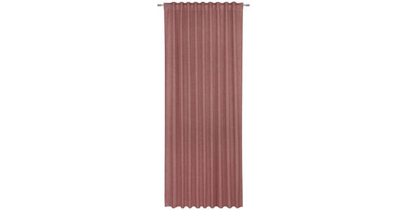 FERTIGVORHANG blickdicht - Rosa, Basics, Textil (140/245cm) - Boxxx