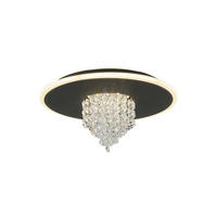 DECKENLEUCHTE Deluge 31,5/15/31,5 cm  - Schwarz, Design, Kunststoff/Metall (31,5/15/31,5cm)