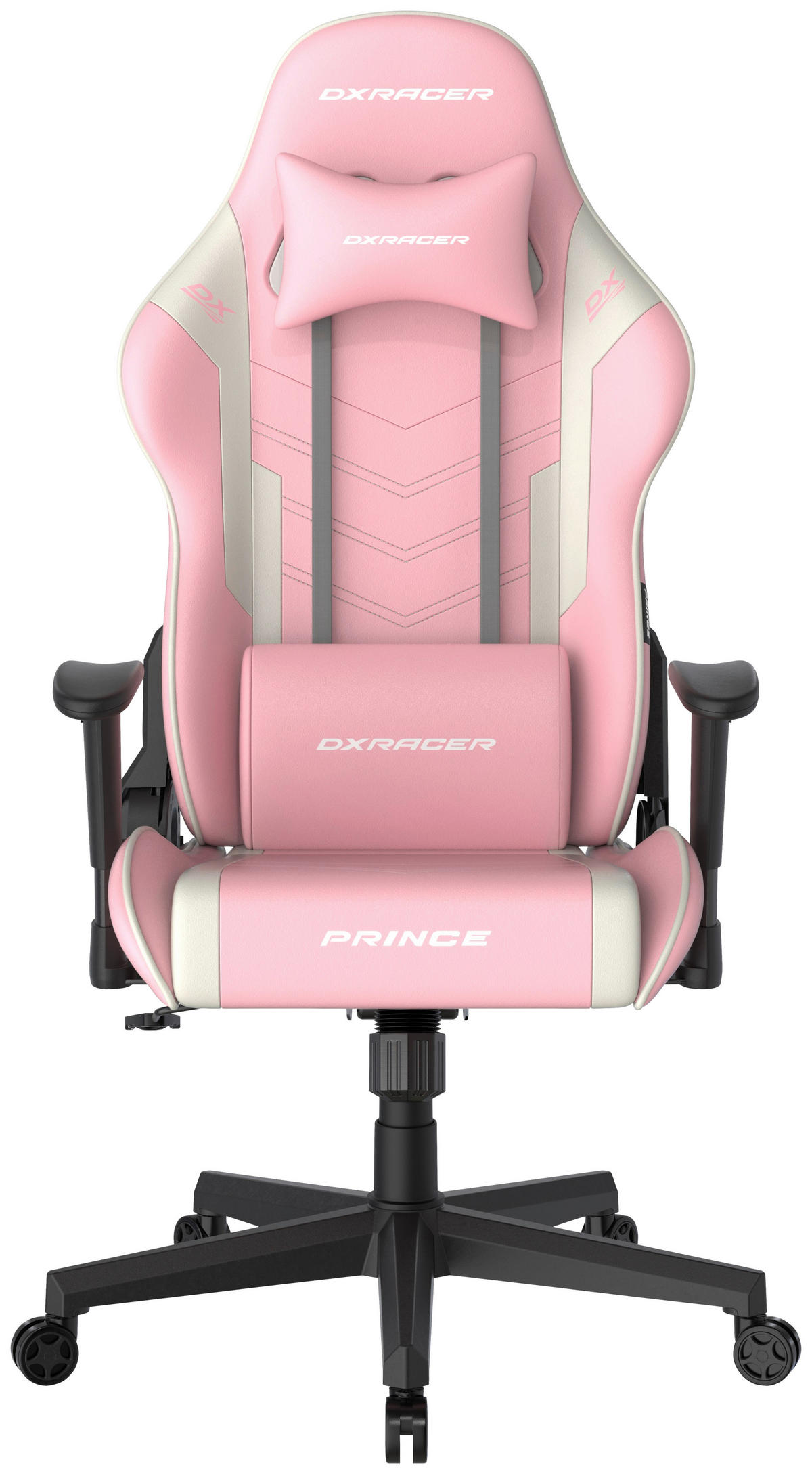 HERNÍ ŽIDLE, bílá, pink - bílá/pink, Moderní, textil/plast (67/126/67cm) - Dxracer