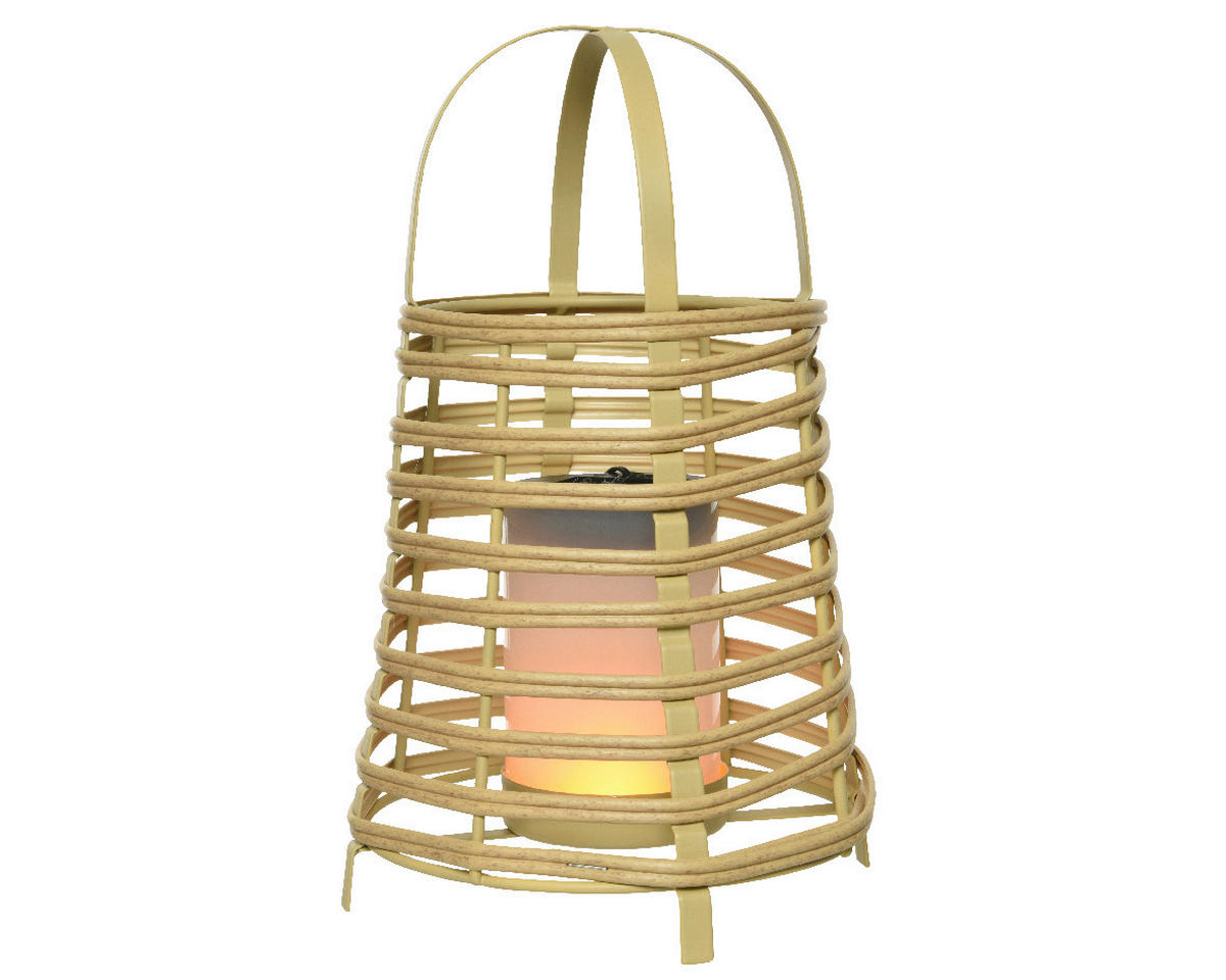 SOLARLEUCHTE 18/28 cm   - Braun, Natur, Naturmaterialien (18/28cm)