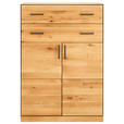 HIGHBOARD 86/122/40 cm  - Eichefarben/Anthrazit, Natur, Holz/Holzwerkstoff (86/122/40cm) - Linea Natura