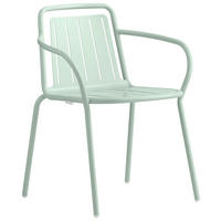 GARTENSTUHL Edelstahl Pastellgrün  - Pastellgrün, Basics, Metall (60/79/53cm) - Connubia 