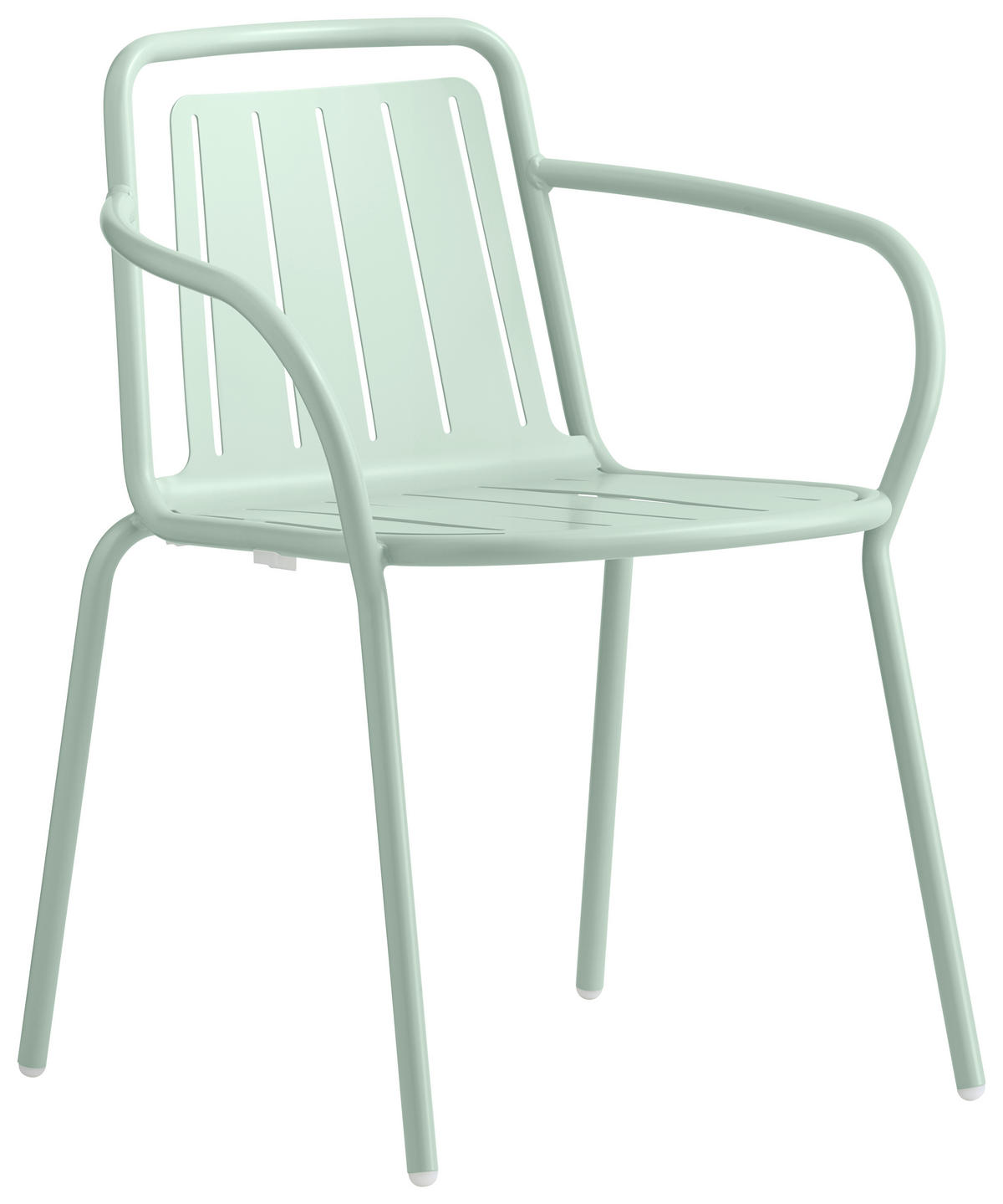 GARTENSTUHL Edelstahl Pastellgrün  - Pastellgrün, Basics, Metall (60/79/53cm) - Connubia 