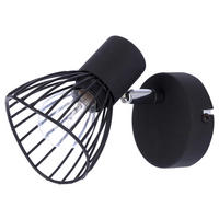 WANDSTRAHLER 8/12/12 cm   - Schwarz, Basics, Metall (8/12/12cm)