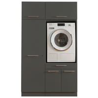 HAUSWIRTSCHAFTSRAUM 167,5/200/67,5 cm  in Anthrazit  - Anthrazit, Design, Holzwerkstoff (167,5/200/67,5cm)