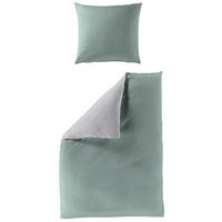 BETTWÄSCHE Renforcé 240/220 cm  - Jadegrün, KONVENTIONELL, Textil (240/220cm) - Bierbaum