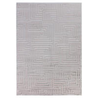 WEBTEPPICH 240/340 cm Sahara Silberfarben  - Silberfarben, Design, Textil (240/340cm) - Novel
