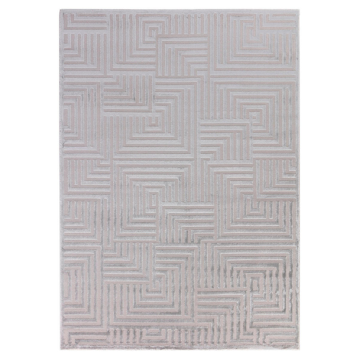 WEBTEPPICH 240/340 cm Sahara Silberfarben  - Silberfarben, Design, Textil (240/340cm) - Novel