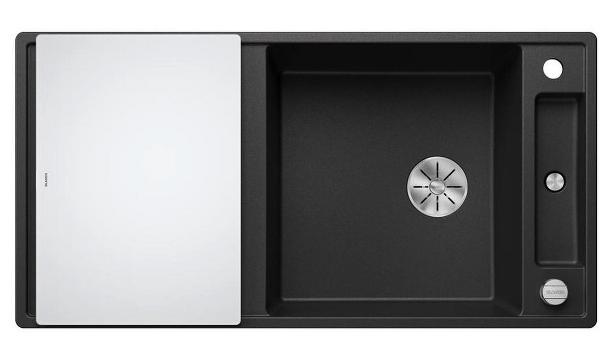 SPÜLE  - Anthrazit, Basics, Stein (100/19/51cm) - Blanco
