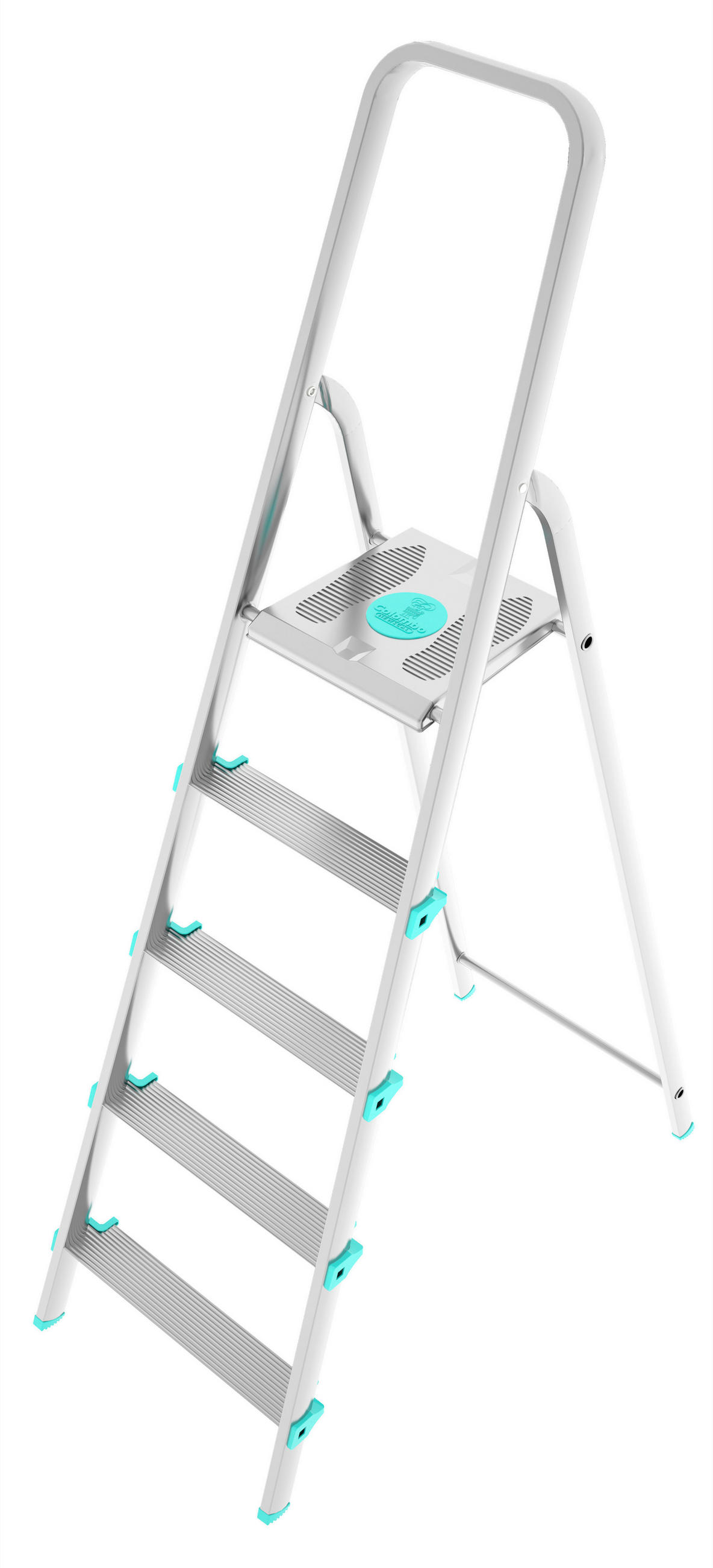 LÉTRA - ezüstszínű, Basics, fém (4,6kg)