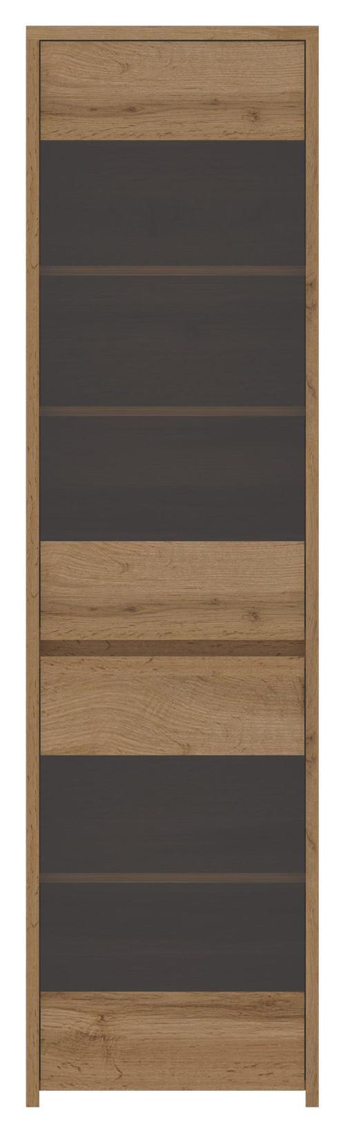 VITRÍNA, 57/210/40 cm - Basics, kompozitné drevo/plast (57/210/40cm) - Hom`in
