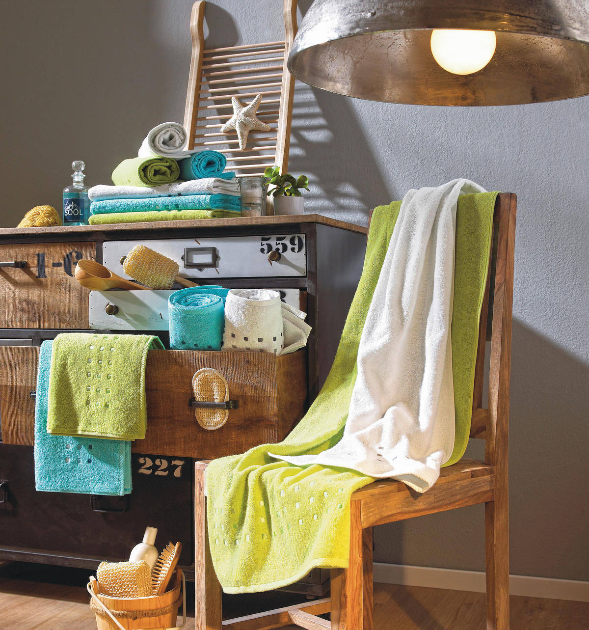 GÄSTETUCH 30/50 cm Quattro Orange  - Orange, KONVENTIONELL, Textil (30/50cm) - Esposa