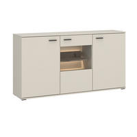SIDEBOARD  160/86,9/43,5 cm  - Beige, Design, Holzwerkstoff (160/86,9/43,5cm) - Livetastic