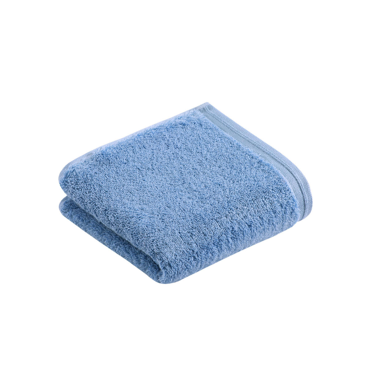 RUČNÍK PRO HOSTY, 40/60 cm, modrá - modrá, Basics, textil (40/60cm) - Vossen