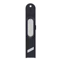ALLZWECKREIBE  - Schwarz, Basics, Kunststoff/Metall (5/27,5/1cm) - MICROPLANE