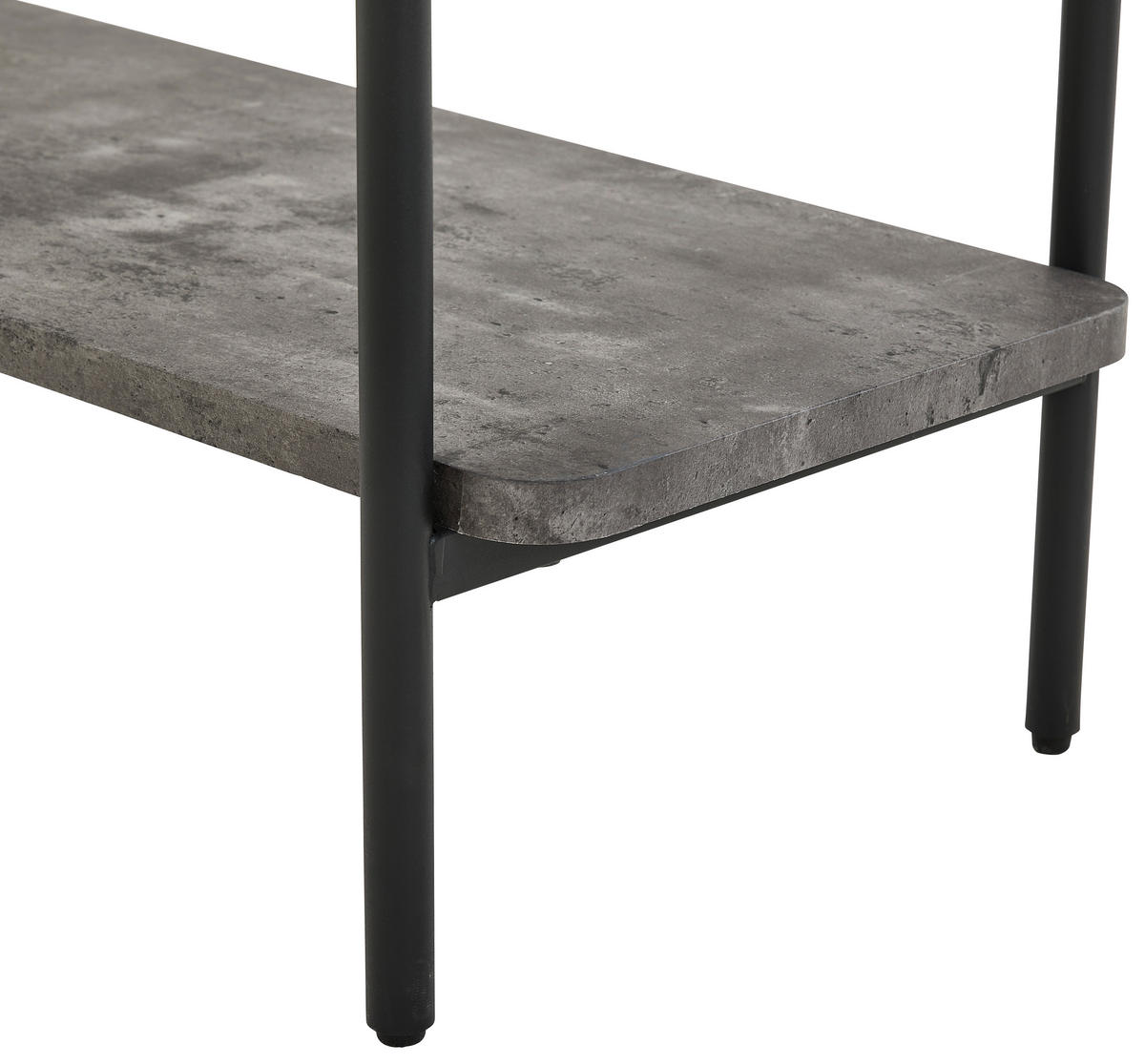 REGAL  110/170/32 cm Grau, Schwarz  - Schwarz/Grau, Design, Holzwerkstoff/Metall (110/170/32cm) - MID.YOU