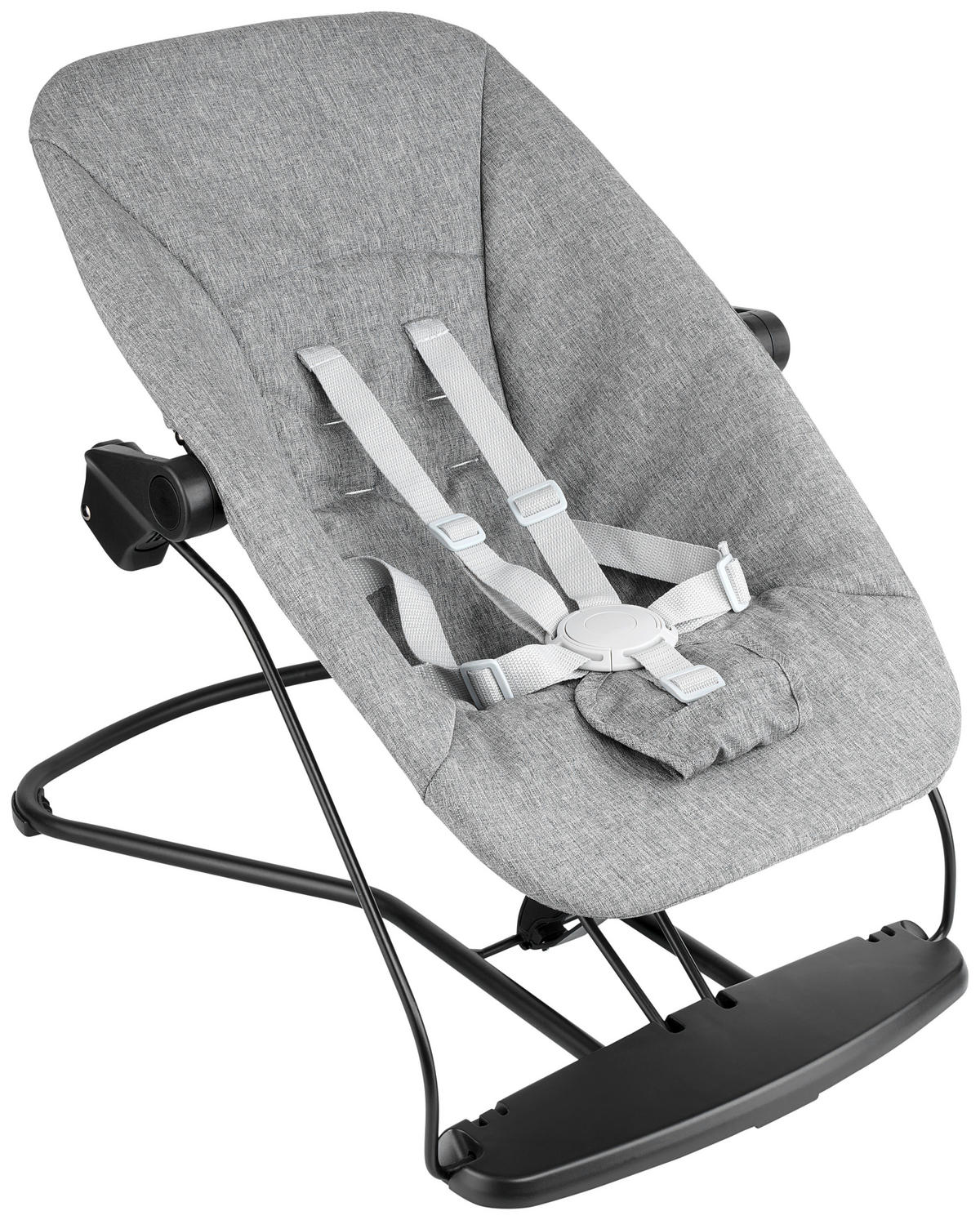 LJULJAČKA ZA BEBE  LUNCH  - siva, Basics, tekstil/metal (66/45/48-58cm) - My Baby Lou