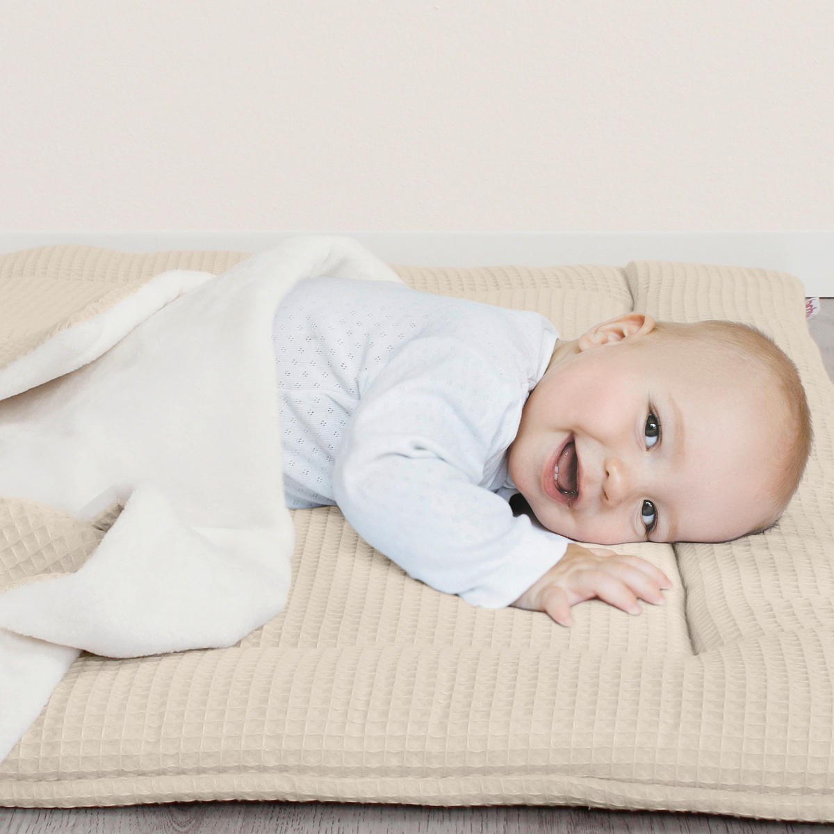 KRABBELDECKE  - Basics, Textil (120/120/3cm) - Babybay