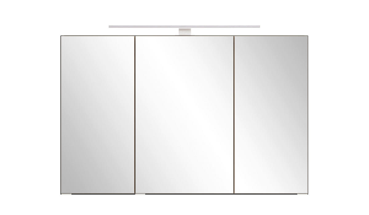 BADEZIMMER 2-teilig  in  - Wildeiche/Weiß, Trend, Glas/Holzwerkstoff (100/200/47cm) - Held