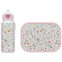 PAUSENSET lunchset campus (pu+bd) - fairy wonders  - Hellrosa/Multicolor, KONVENTIONELL, Kunststoff (20,5/7,5/18,8cm) - Mepal