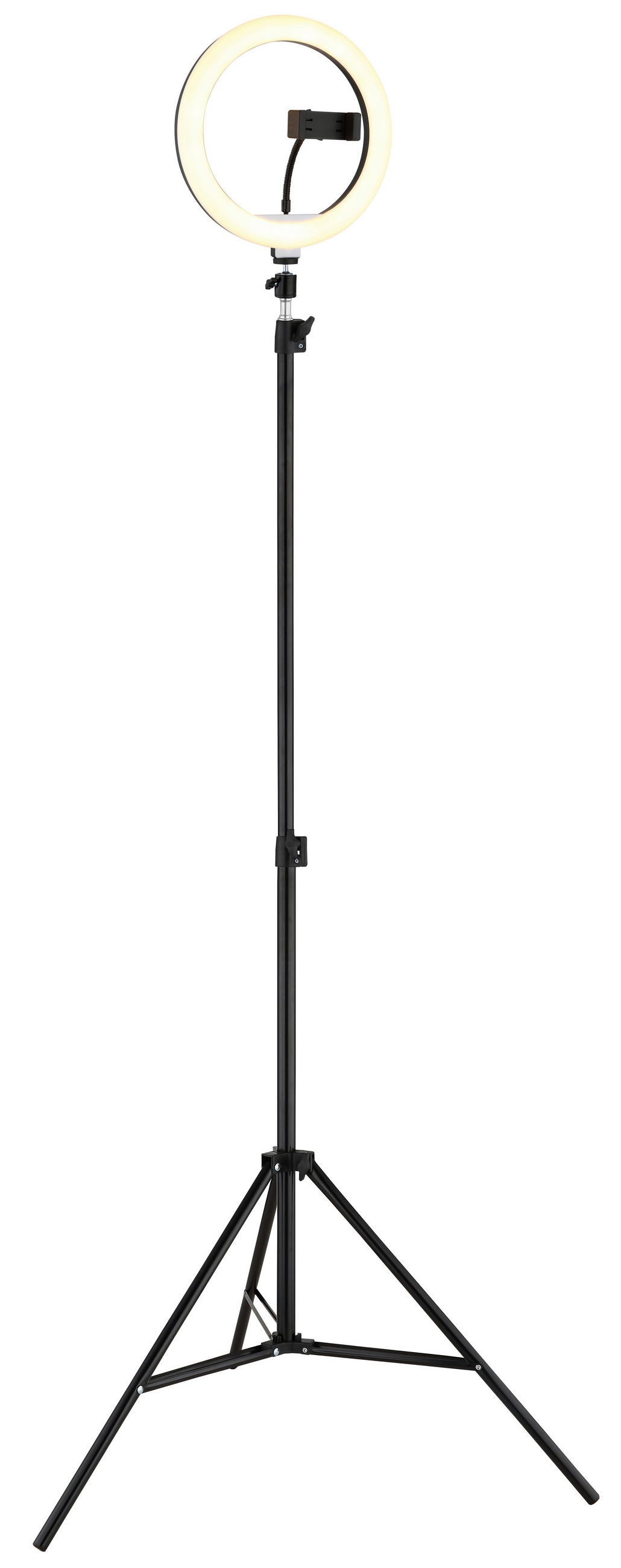 LED-GOLVLAMPA Delgado 63/210 cm    - opal/svart, Design, metall/plast (63/210cm)