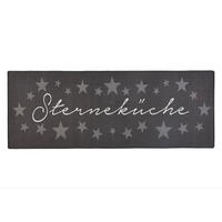 Sehenswert: Küchenläufer (rech 67/180 cm Loop Dunkelgrau, Weiß  - Dunkelgrau/Weiß, Design, Kunststoff/Textil (67/180cm) - Hanse Home