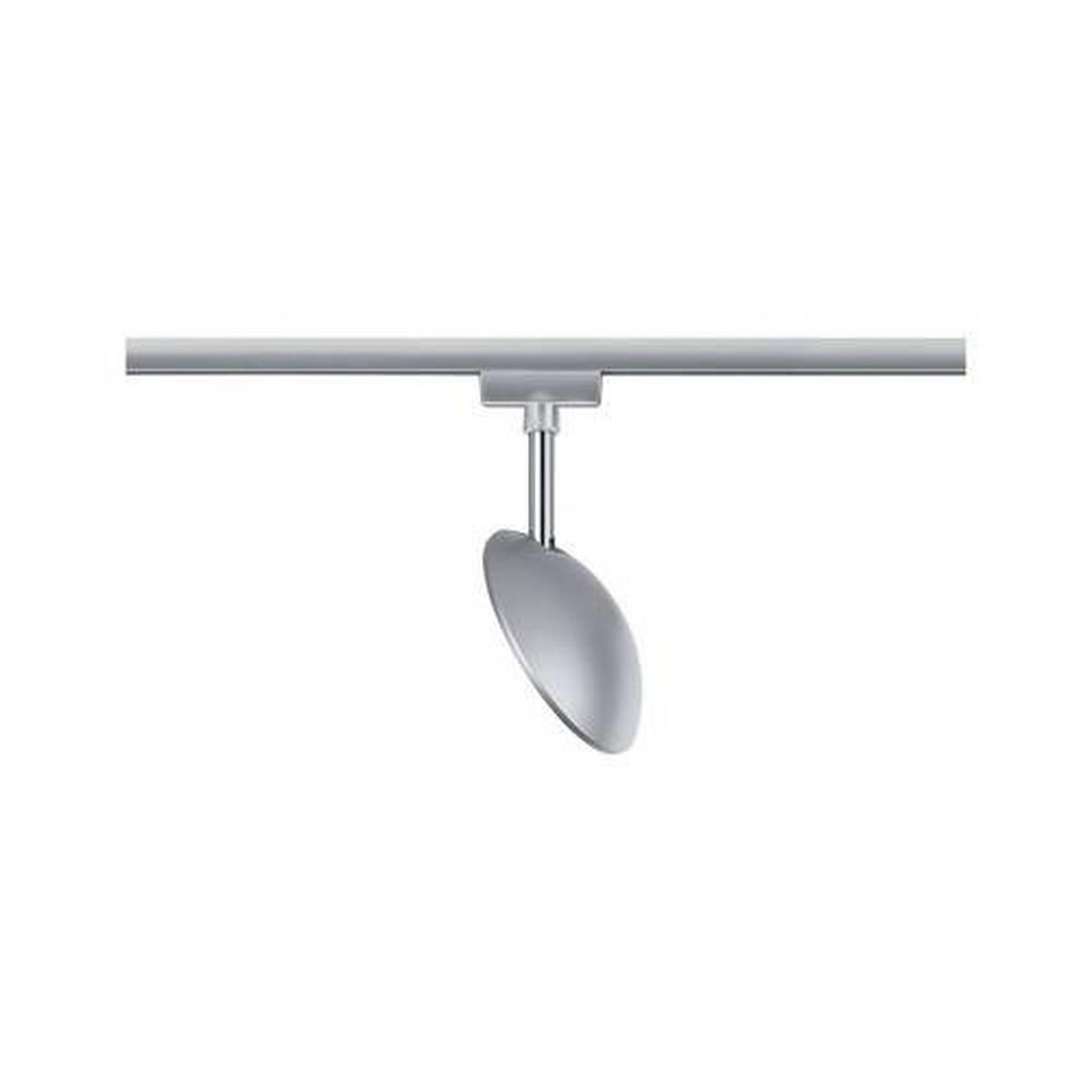 SCHIENENSYSTEM-HÄNGELEUCHTE 11,98/18,3/3,2 cm   - Chromfarben, Basics, Kunststoff (11,98/18,3/3,2cm) - Paulmann