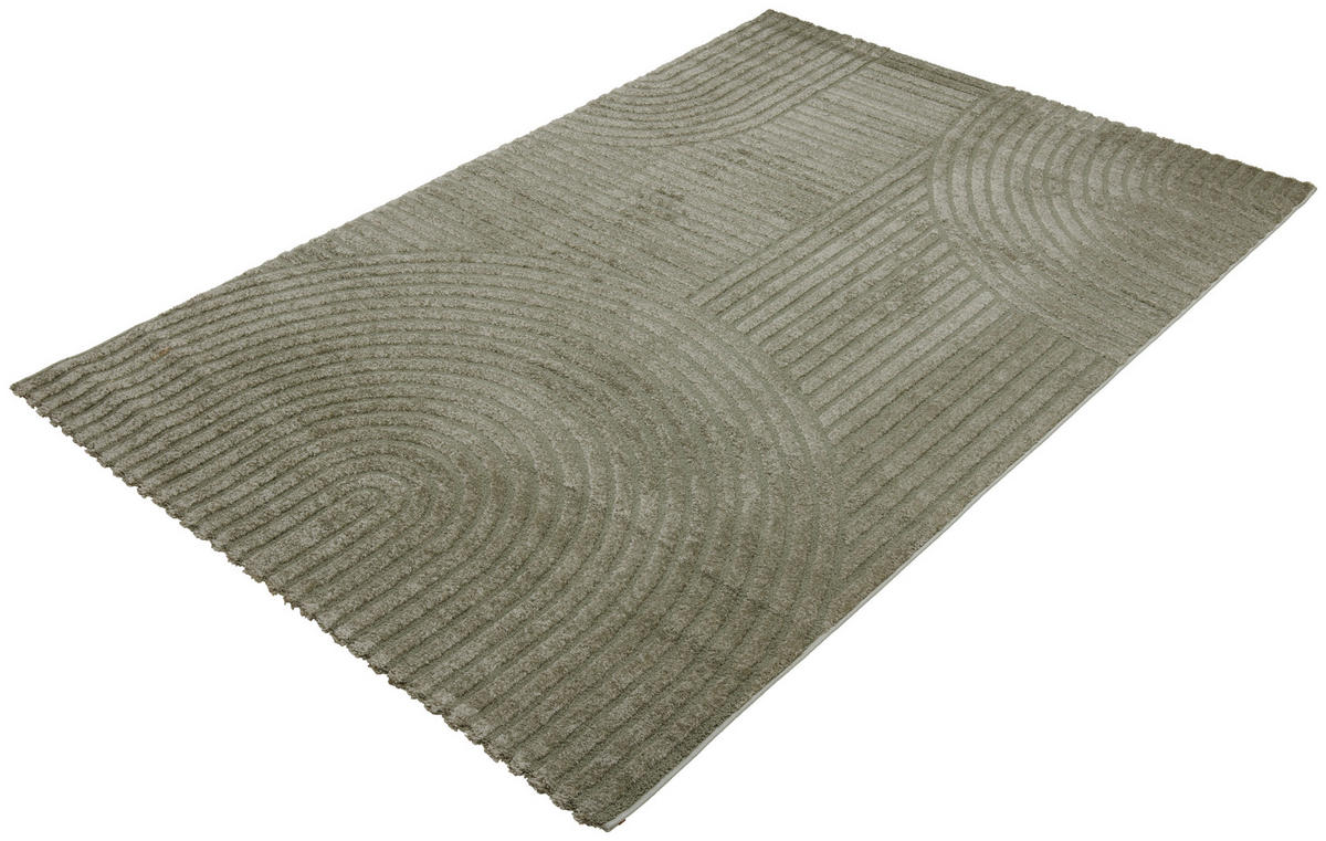 TKANI TEPIH  zelena     - zelena, Dizajnerski, tekstil (133/190cm) - Novel