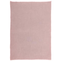 HEBKÁ DEKA, 80/100 cm - růžová/krémová, Basics, textil (80/100cm) - Patinio