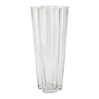 VÁZA, sklo, 35 cm - číra, Basics, sklo (15/35/15cm)