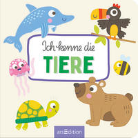 BUCH Ich kenne die Tiere  - Multicolor, Basics, Papier (16/16/1cm)
