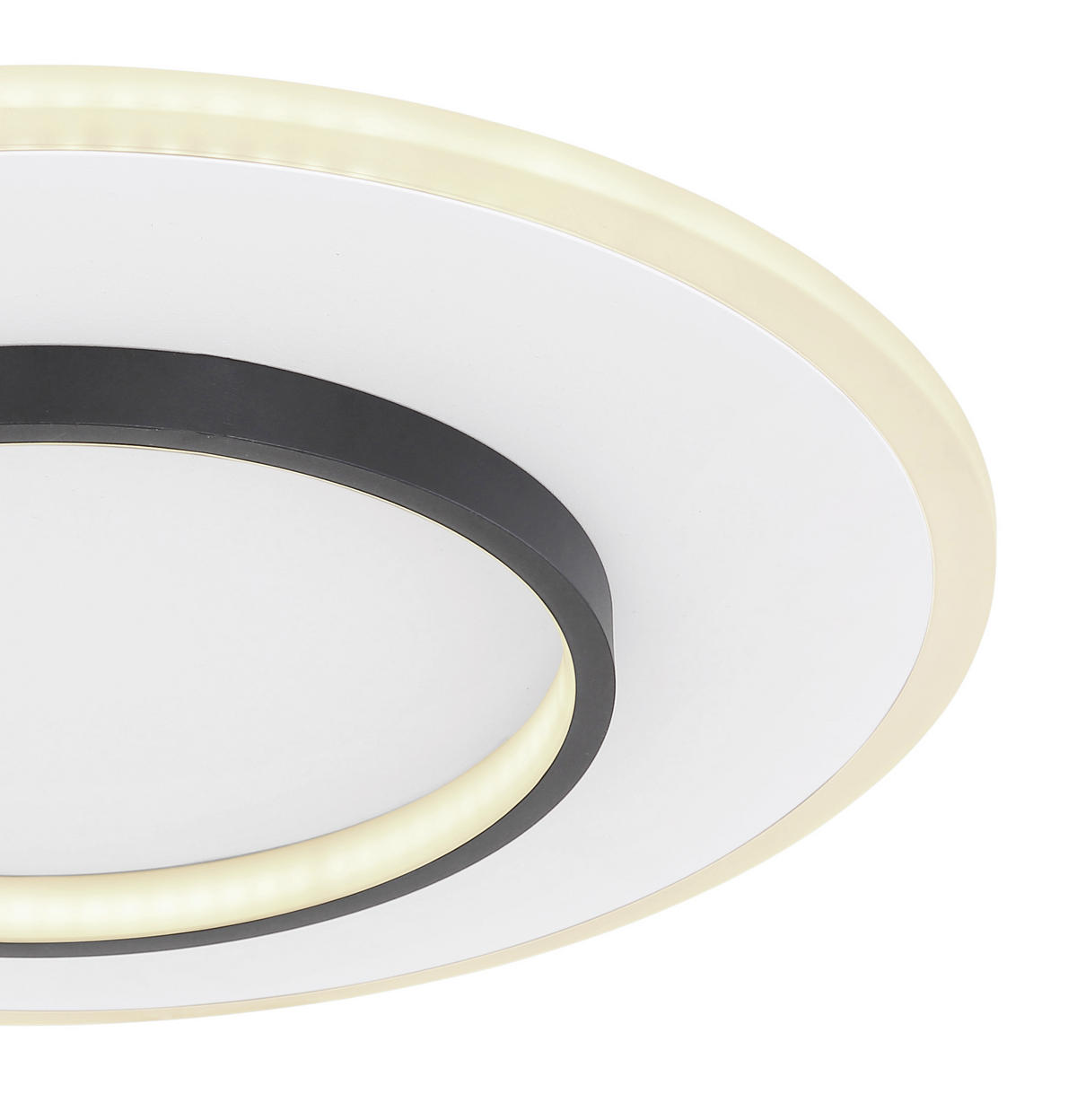 LED-DECKENLEUCHTE 40 W  46,8/6 cm    - Weiss/Opal, Basics, Kunststoff/Metall (46,8/6cm) - Globo