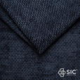 SCHLAFSOFA  in Struktur Dunkelblau  - Buchefarben/Dunkelblau, Design, Holz/Textil (217/97/101cm) - Carryhome