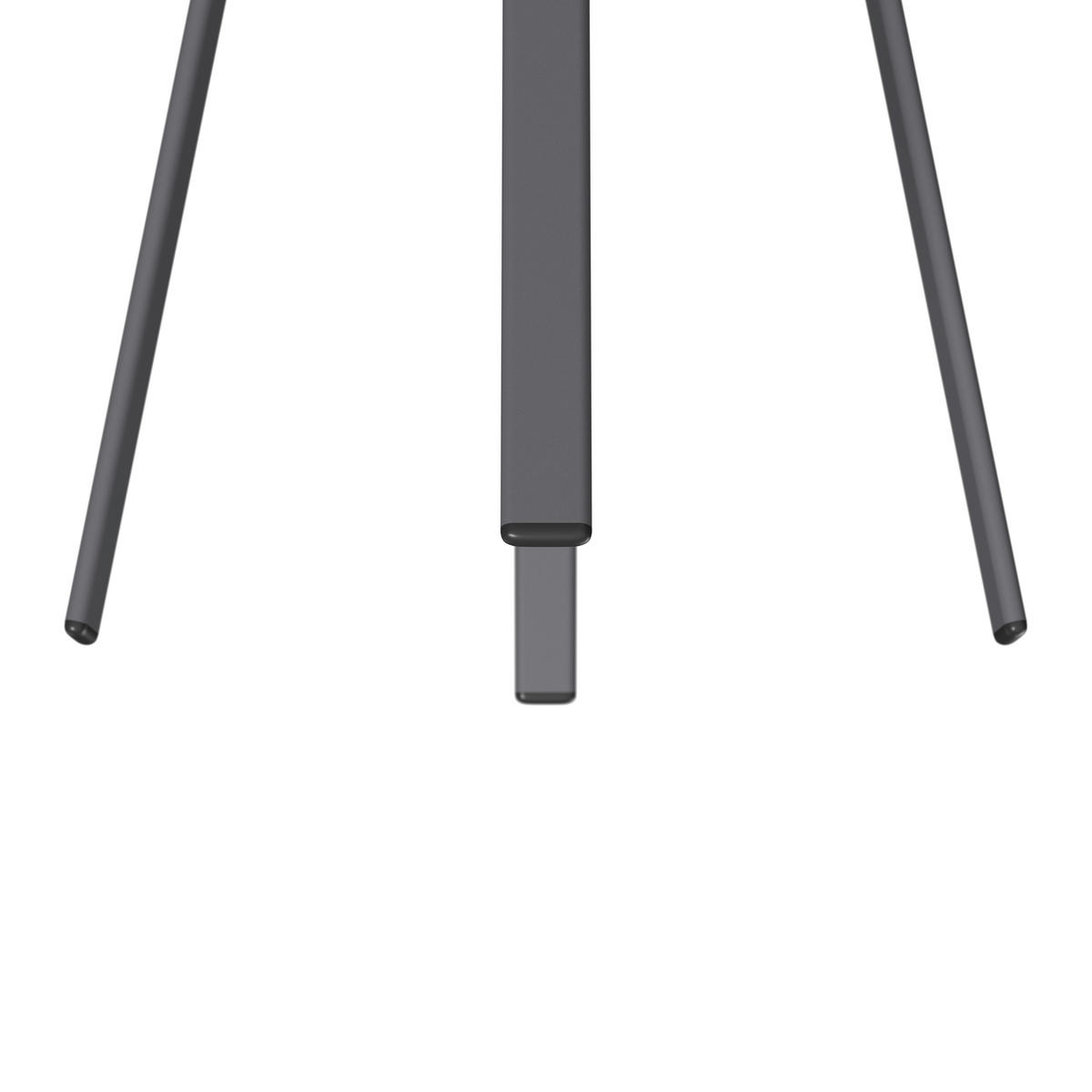 BEISTELLTISCH Metall 40/40/46 cm  - Anthrazit, Design, Metall (40/40/46cm) - Ambia Garden