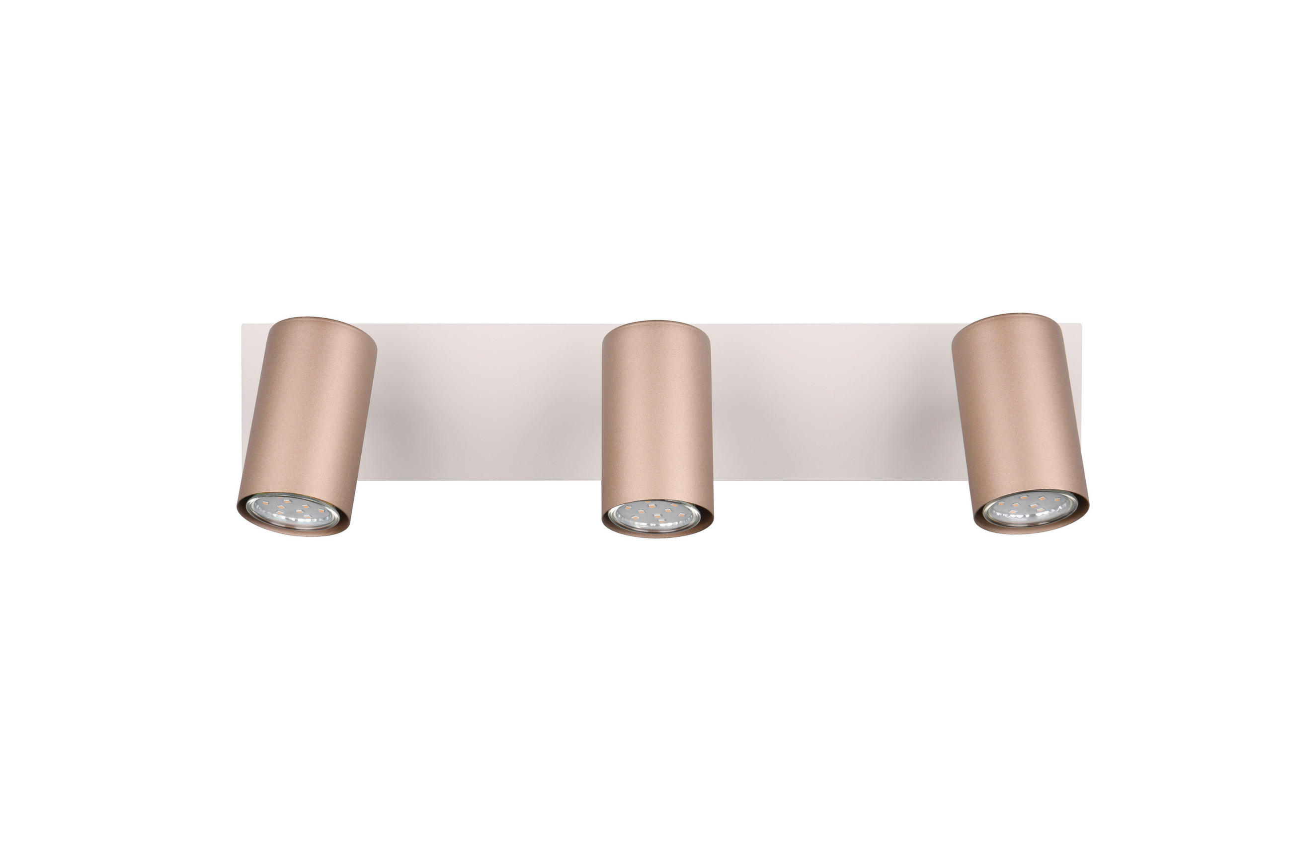 STRAHLER 48/9/15 cm   - Braun/Grau, KONVENTIONELL, Metall (48/9/15cm) - Trio Leuchten