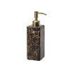 SEIFENSPENDER HAMMAM  - Braun, MODERN, Stein (6/6/20,5cm) - Aquanova