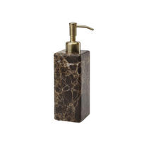 SEIFENSPENDER Stein  - Braun, Design, Stein (6/6/20,5cm) - Aquanova