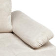 ECKSOFA Naturfarben Webstoff  inkl. Rückenkissen, Bettkasten, Schlaffunktion, Rücken echt, Armteilverstellung, Liegefläche im Originalstoff  - Schwarz/Naturfarben, KONVENTIONELL, Kunststoff/Textil (282/162cm) - Carryhome