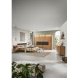 BETTANLAGE 200/200 cm  in Schwarz, Wildeiche  - Wildeiche/Schwarz, Design, Holz/Textil (200/200cm) - Valnatura