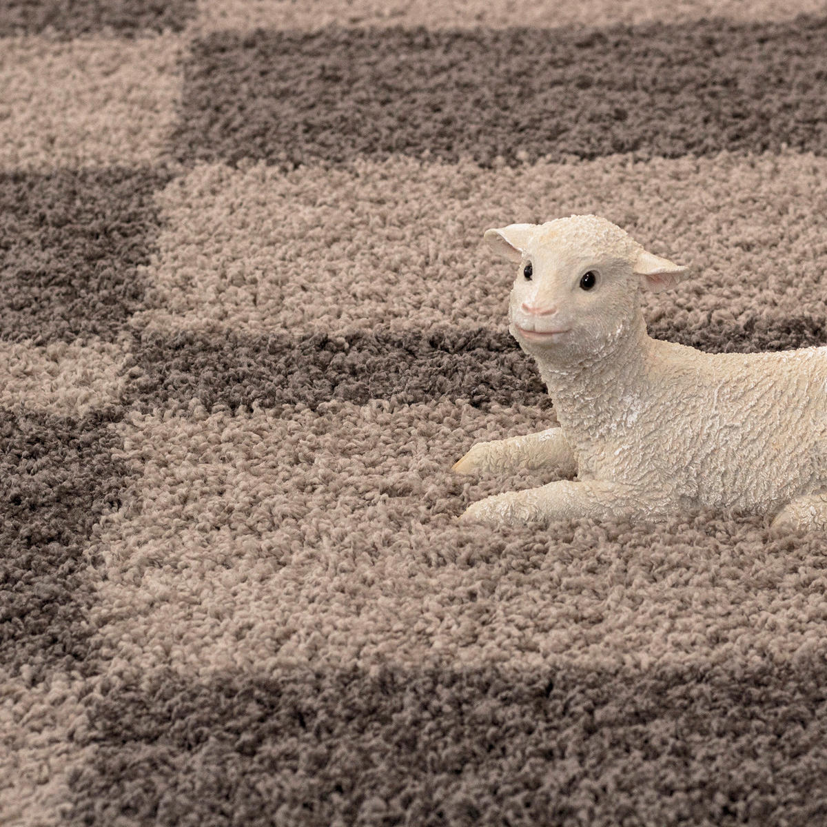 HOCHFLORTEPPICH 140/200 cm Gala 2505 Taupe  - Taupe, Design, Textil (140/200cm) - Novel