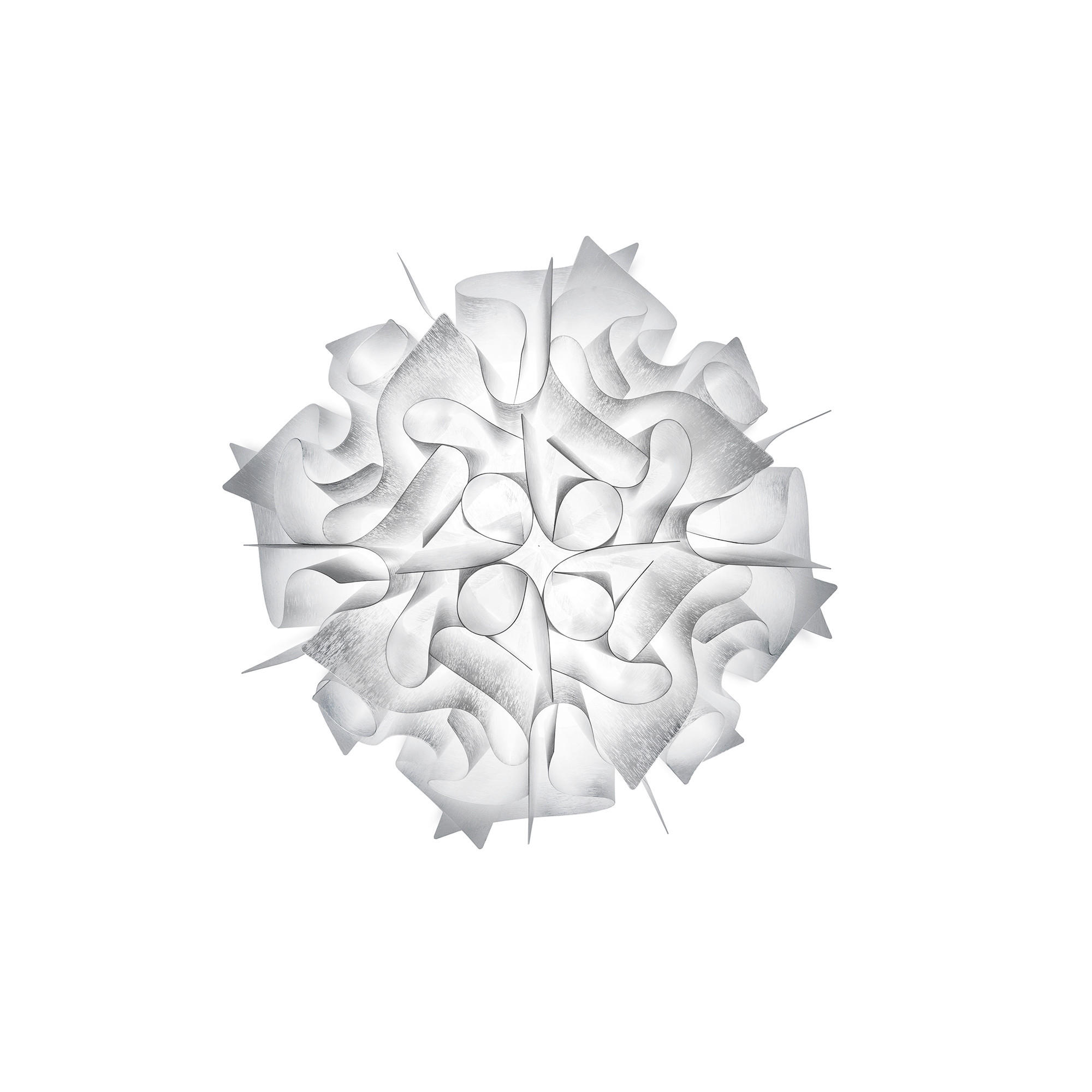 DECKENLEUCHTE VELI 53/53/20 cm   - Weiß, Design, Kunststoff (53/53/20cm) - Slamp