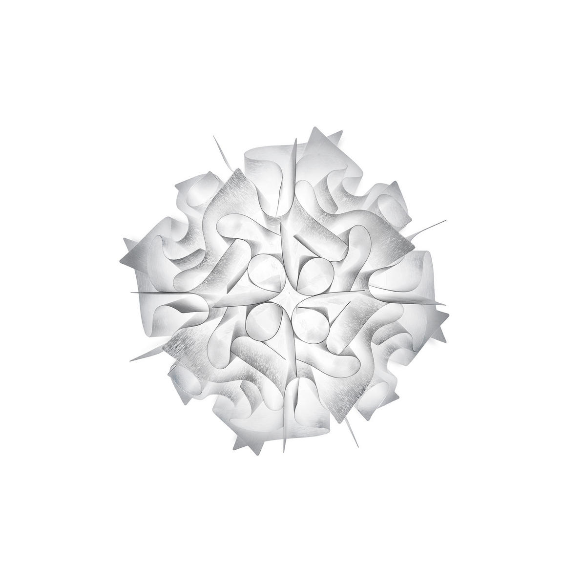 DECKENLEUCHTE VELI 53/53/20 cm   - Weiß, Design, Kunststoff (53/53/20cm) - Slamp