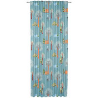 KINDERVORHANG blickdicht  140/245 cm  - Blau, KONVENTIONELL, Textil (140/245cm) - Ben'n'jen