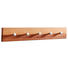 GARDEROBENLEISTE - Buchefarben, Natur, Holz/Metall (70/10/3,5cm) - Linea Natura GARDEROBENLEISTE - Buchefarben, Natur, Holz/Metall (70/10/3,5cm) - Linea Natura