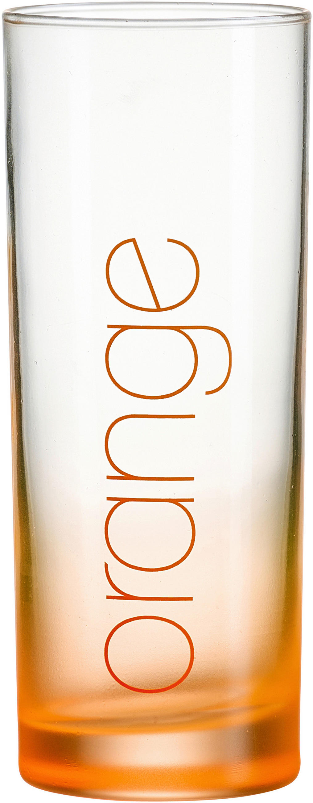 LONGDRINKGLAS  - orange/transparent, Basics, glas (360ml) - Ritzenhoff Breker