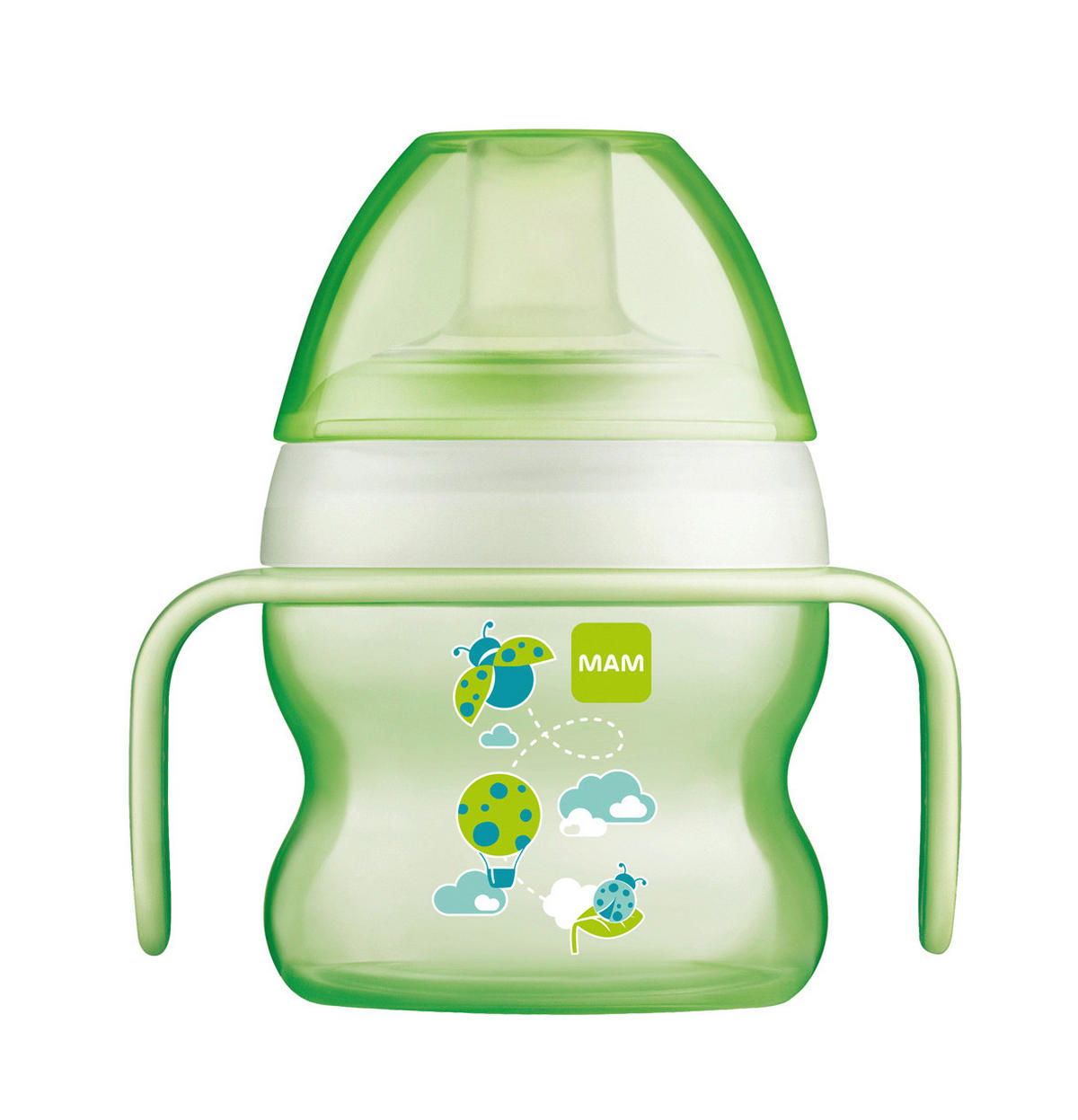 TRINKBECHER  - Blau/Rot, Basics, Kunststoff (10,4/18,0/7,6cm) - MAM