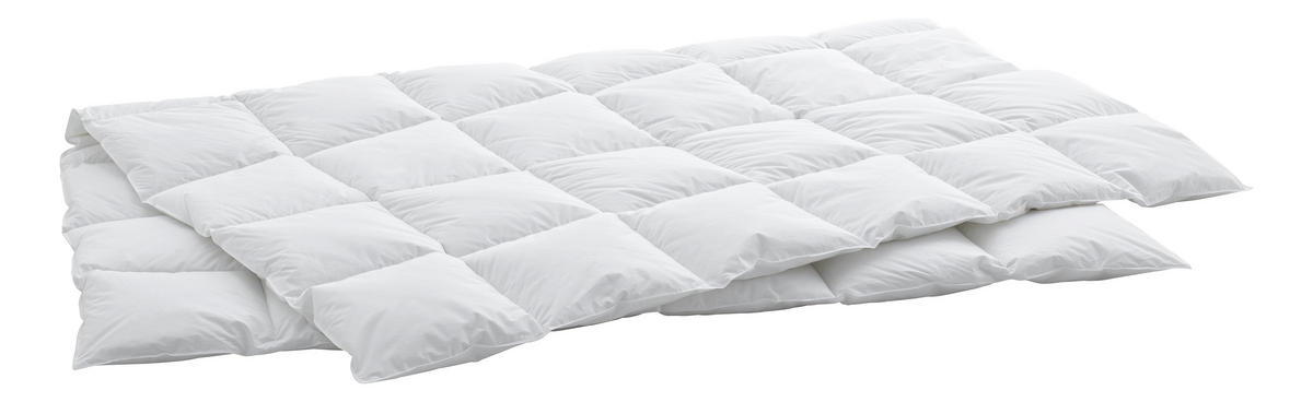 DAUNENDUVET 200/210 cm Swiss Dream  - Weiss, Basics, Textil (200/210cm) - Billerbeck