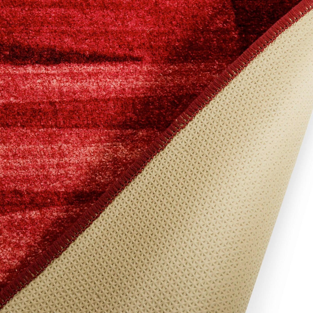 LÄUFER 80/600 cm Via Veneto  - Rot, Design, Kunststoff/Textil (80/600cm) - Floordirekt
